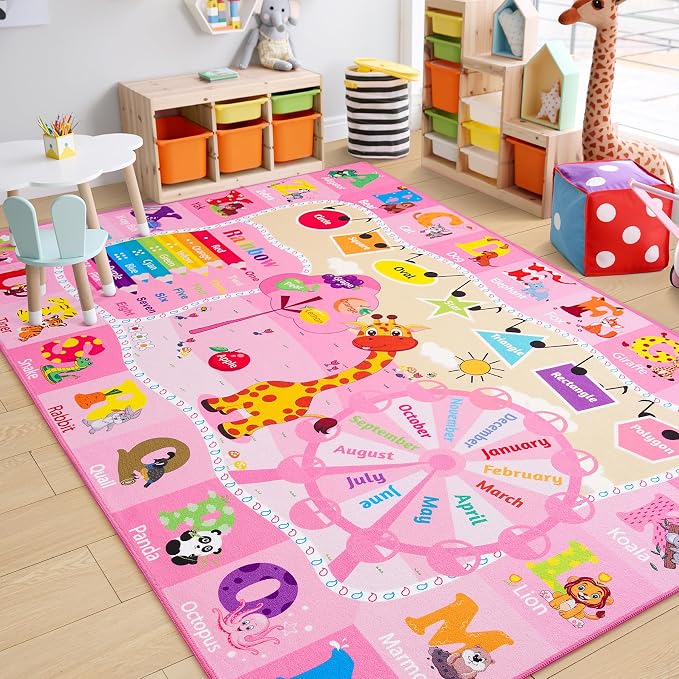 Chicrug Educational Kid Area Rug - Image 2