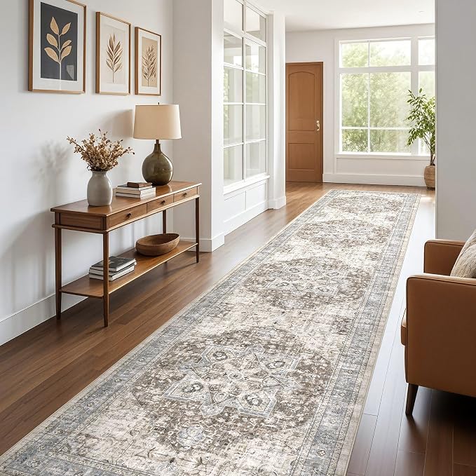 Tortania Area Rug 3x14 Runner Rugs - Image 5