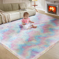 Ultra Soft Rug for Living Room, 6X9 Fluffy Shag Area Rug for Bedroom, Modern by Fairblink