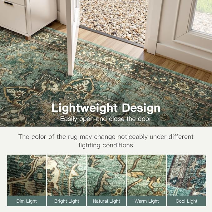 Lofus 8x10 Area Rugs for Living Room, Washable Area Rug, Rugs for Bedroom - Image 7
