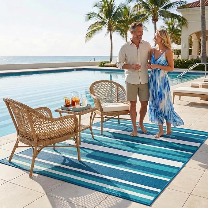 Outdoor Patio Rug Camping Essentials - Image 5