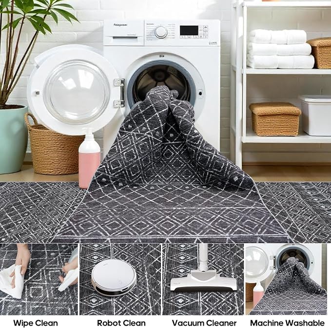 4x8 Rug Machine Washable - Image 6