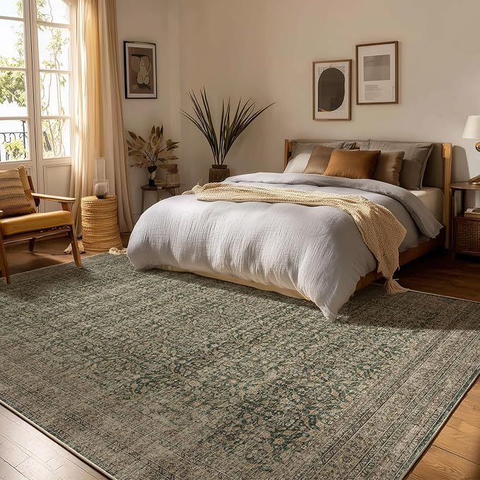 palohom 10x12 Area Rugs for Living Room: Large Area Rug Washable Stain - Image 5