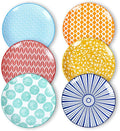 Selamica Ceramic Dessert Plates, 7 Inch Small Plates, Appetizer Plates by Selamica
