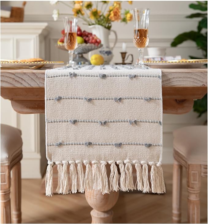Caflife Boho Table Runner 90 Inchs Long by Caflife