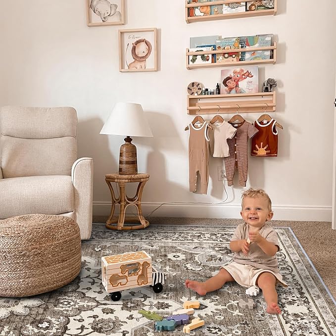 TOPRUUG Washable 12x18 Area Rug - Image 5