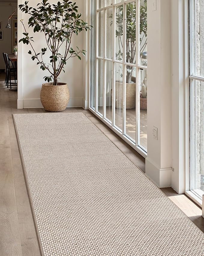 Color&Geometry Door Mat 2'4"x12' Runner Rug - Image 7