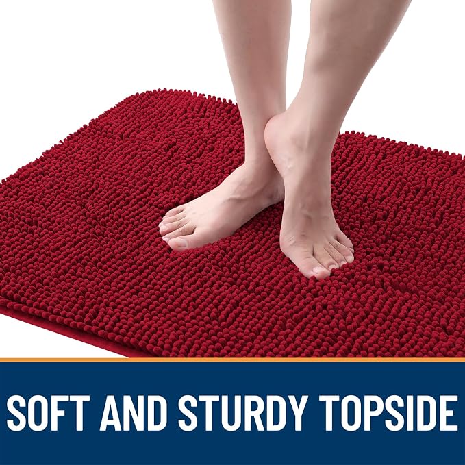 OLANLY Dog Door Mat for Muddy Paws 47x32, Absorbs Moisture and Dirt, Absorbent - Image 4
