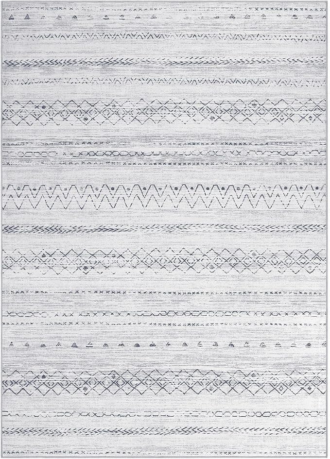 cotiled 8x10 Area Rugs Living Room Rug: Washable Boho Rugs - Image 9