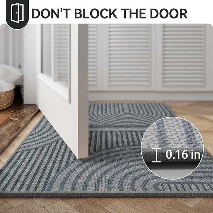 Front Door Mat 24''x71'', Absorbent Washable Non Slip Indoor Runner, Easy Clean - Image 6