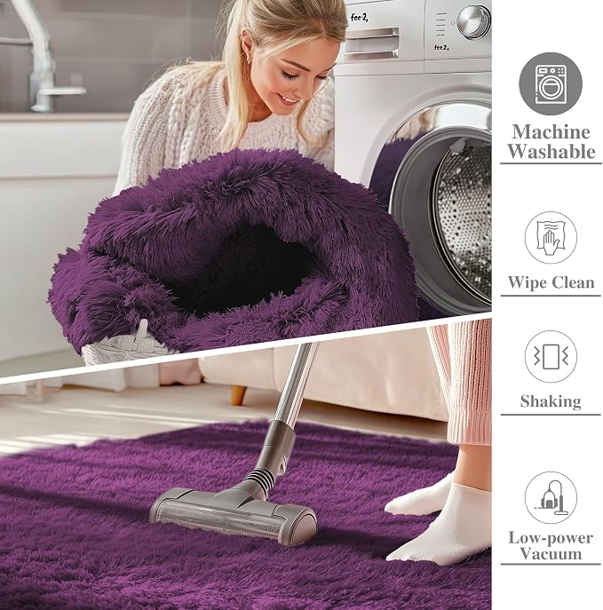 OLANLY 2x4 Machine Washable Runner Rugs - Image 2