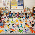 6x9 ABC Classroom Rug for Kids Playroom, Alphabet Rug by Unknown