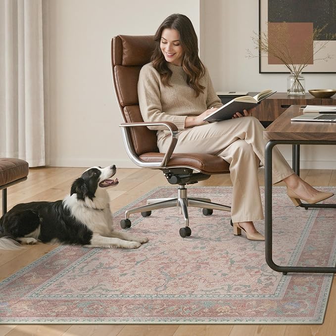 36"x48" Office Chair Mat for Hardwood Tile Floor, Under Desk Carpet Protector - Image 7
