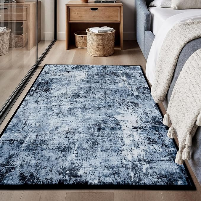 Rugflix 3x4 Entrance Rugs, Entry Rug Washable Non-Slip Stain-Resistant Low Pile - Image 3