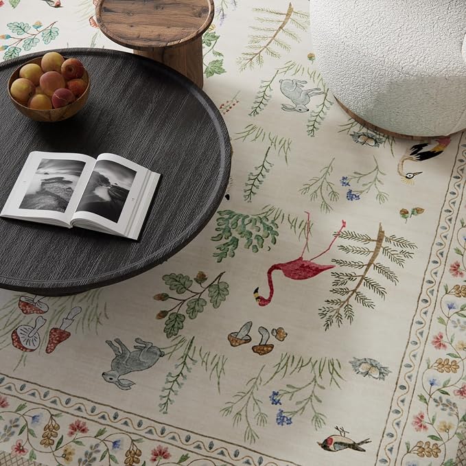 Machine Washable Kitchen Runner Rugs: 2'6"x8' Hallway Runner Non Slip Low Pile - Image 3
