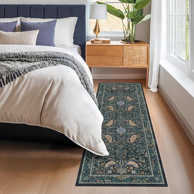 Hazo Haus Boho Vintage 2'6"x8' 8ft Hallyway Long Runner Rug - Image 6