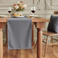 FOLINS&HOME Grey Waterproof Decorative Table Runner 48 Inches Long | 210GSM by FOLINSHOME