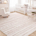 6x9 Pink Area Rugs for Living Room Machine Washable Rug Distressed Girls by Tchdio