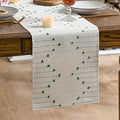 Artoid Mode Dark Green Boho Table Runner by ArtoidMode