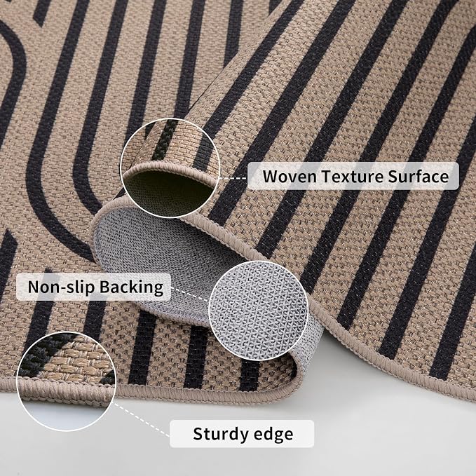 Tangsoo Easy Jute Rug 2x4 Small Rugs - Image 3
