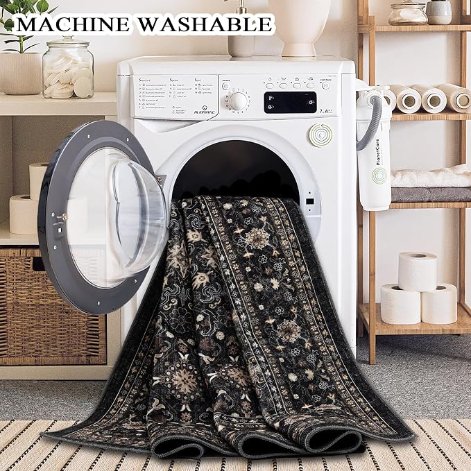 Ruaruarug Washable Area Rug 4x6 - Image 5