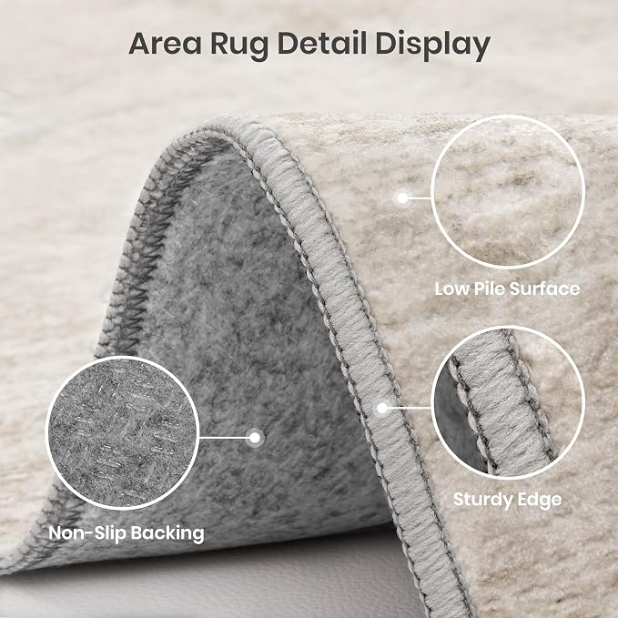 Valenrug Washable Rugs 5x8 - Image 6