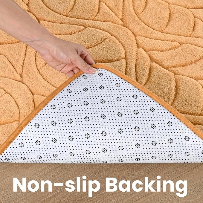 Macgace 3x5 Apricot Area Rug, Washable Shag Carpet, Kids Room Nursery Rugs - Image 7