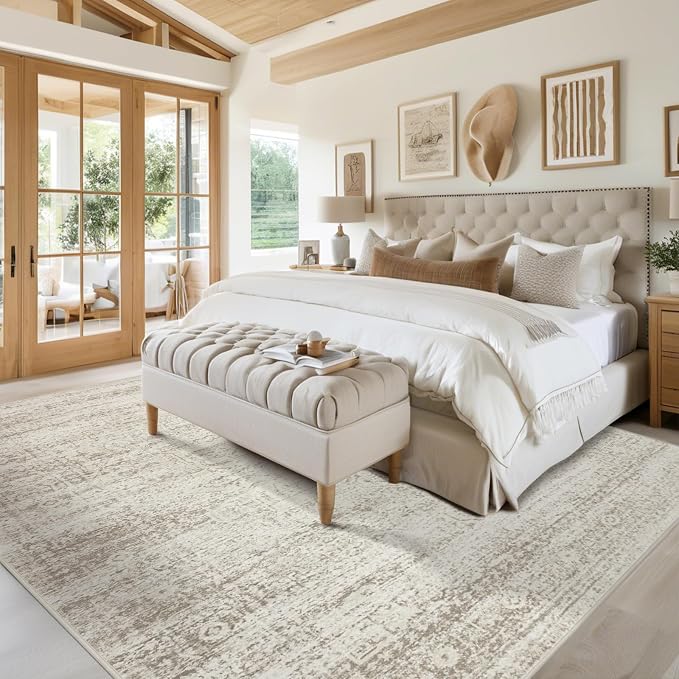 Srugn Washable Rugs 9x12 Area Rugs - Image 7
