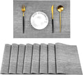 Leetaltree Grey Placemats, Heat Resistant Non-Slip Place mats by Leetaltree-ArtatEveryTable