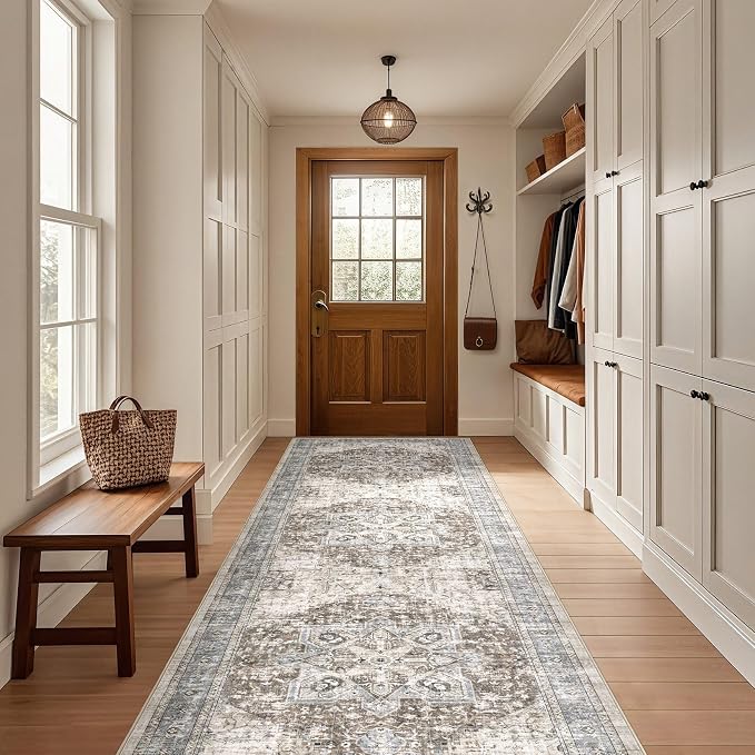 Tortania Area Rug 3x14 Runner Rugs - Image 6