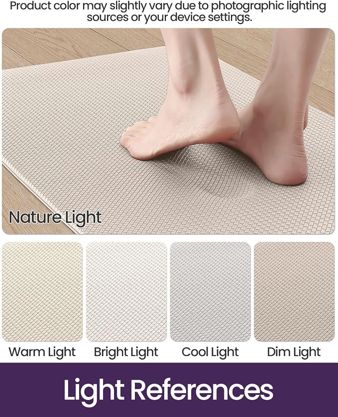 DEXI Kitchen Floor Mats Cushioned Anti Fatigue, 17x59 Narrow Standing Runner - Image 4