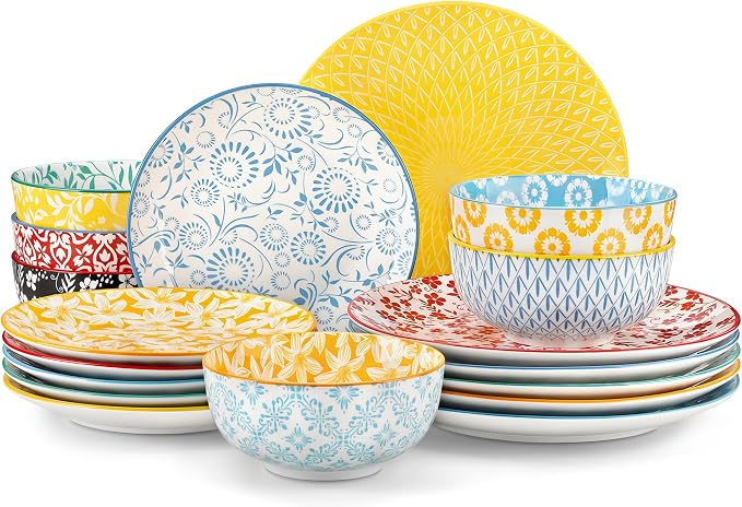 vancasso SELENE Plates and Bowls Set by vancasso