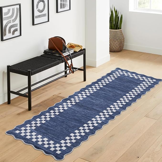 Rug Runners for Hallways 2x8 Washable Kitchen Runner Rug Non Slip Low Pile - Image 8