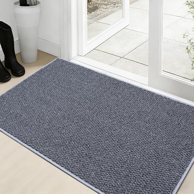 Dirt Trapping Door Mat 20x32, 3D Scarping Surface Doormat by Unknown