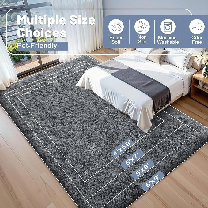 OLANLY 6x12 Machine Washable Large Area Rugs - Image 9
