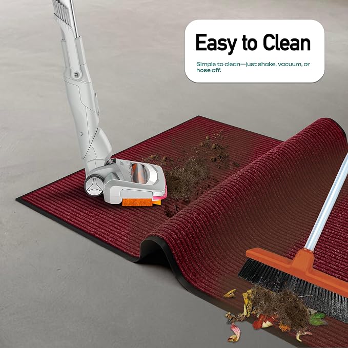 MaxMat® Extra Large Commercial Door Mat, Rubber Border Heavy Duty Door Mat - Image 4