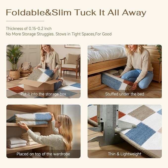 PureCozy Machine Washable 3x5 Area Rugs - Image 7