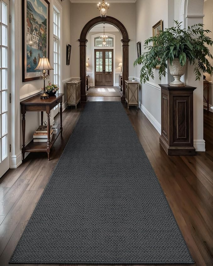 Color&Geometry Door Mat 26" x95, Front Door Mat Indoor Rugs by COLORG