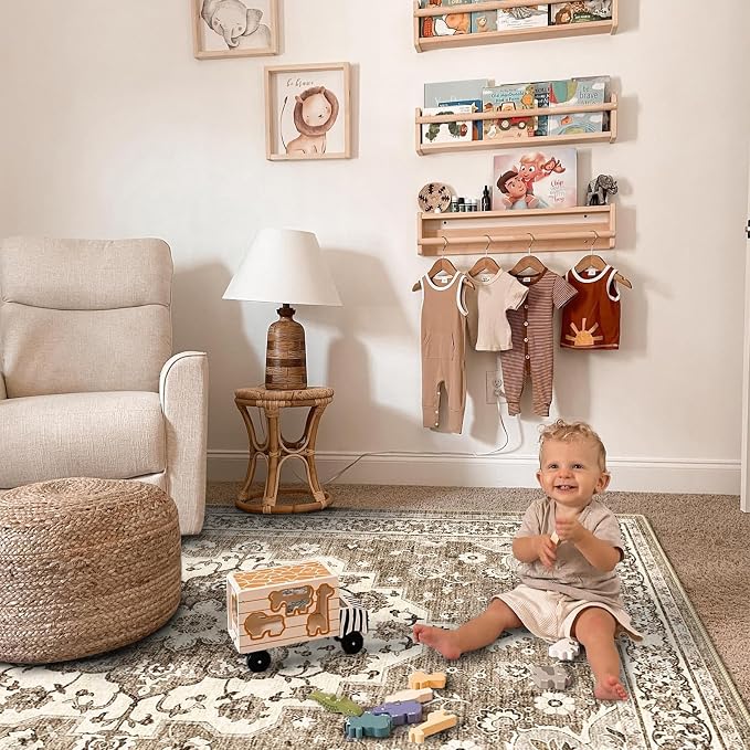 TOPRUUG Washable 7x7 Rug Square - Image 5