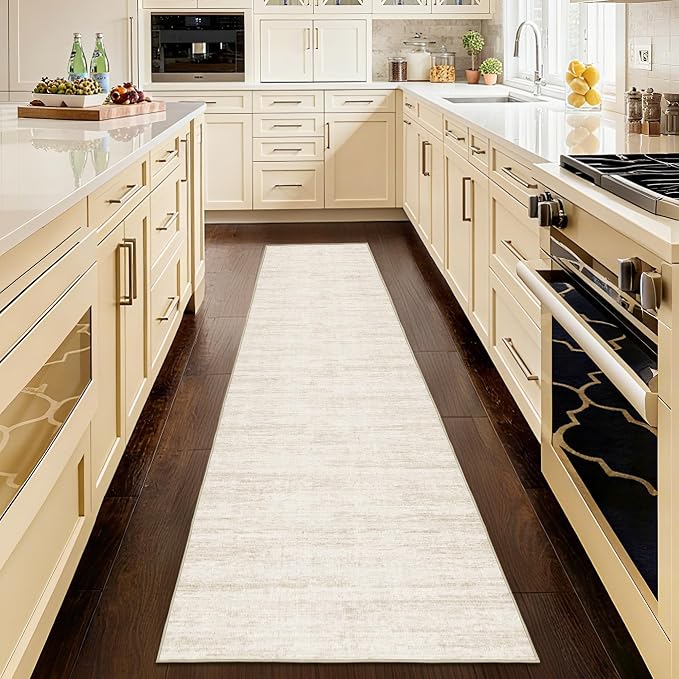 Washable Runner Rugs 3x10 Abstract Kitchen Runner Rug Non Slip Backing - Image 6