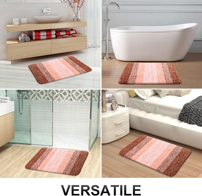 OLANLY Large Bathroom Rugs Mat 50x30, Extra Soft Absorbent Microfiber Bath Rugs - Image 6