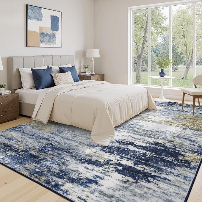 Lofus 8x10 Area Rug for Living Room, Abstract Large Rugs - Image 2