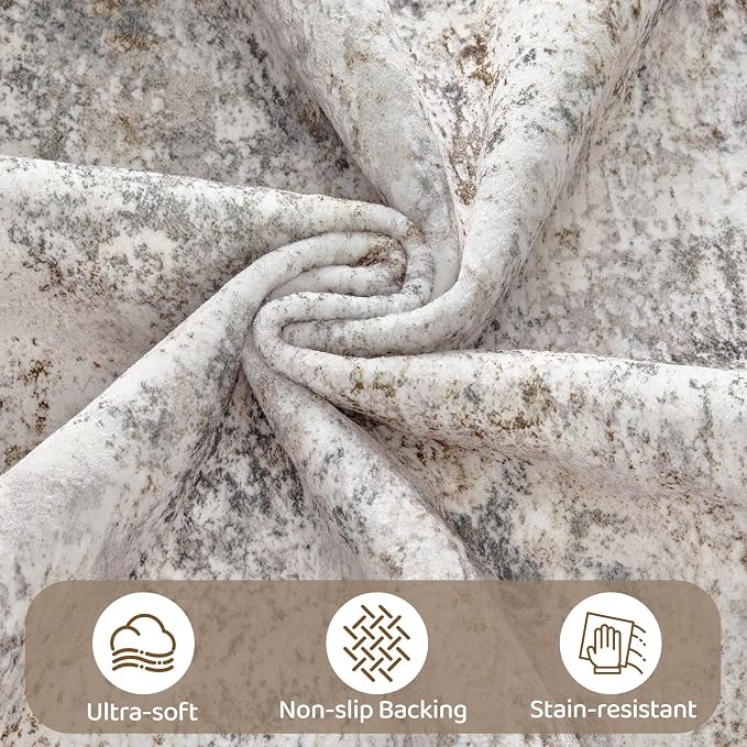 UERMEI 5x8 Area Rug Living Room Rugs - Image 6