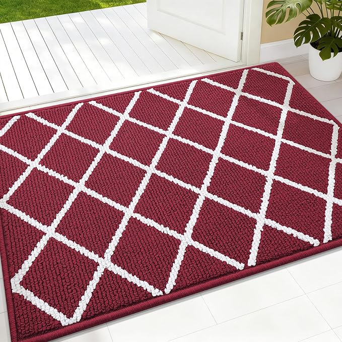 Finchitty Indoor Door Mat, Dirt Resistant and Absorbent, Low-Profile, Washable by Finchitty