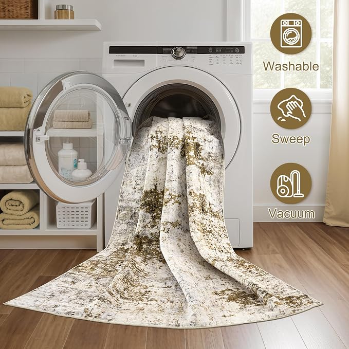 5ft Round Area Rug Living Room Rugs - Image 7