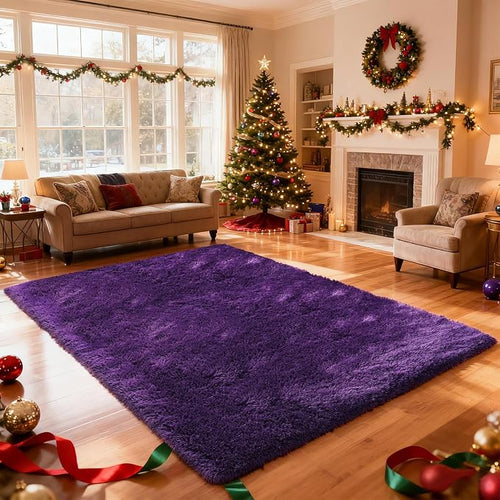 10X14 Large Area Rugs for Living Room Bedroom, Big Shag Rug for Bedroom Dorm - Image 2