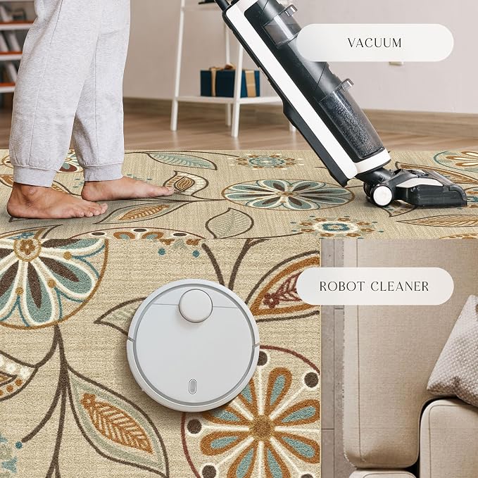 Maples Rugs Reggie Floral Runner Rug - Image 9