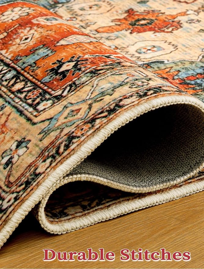 SERISSA Washable Boho Runner Rug - Image 6