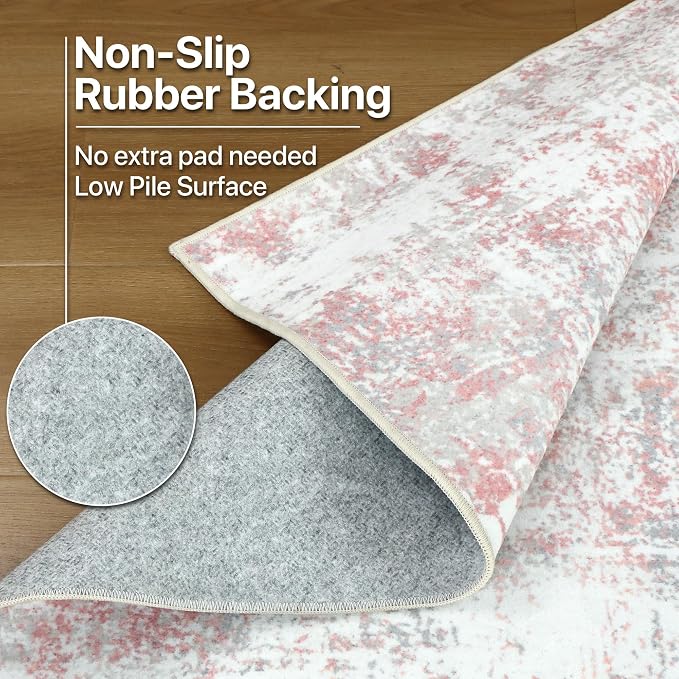 BEIMO Area Rugs 9x12 for Living Room Bedroom, Modern Abstract Machine Washable - Image 8