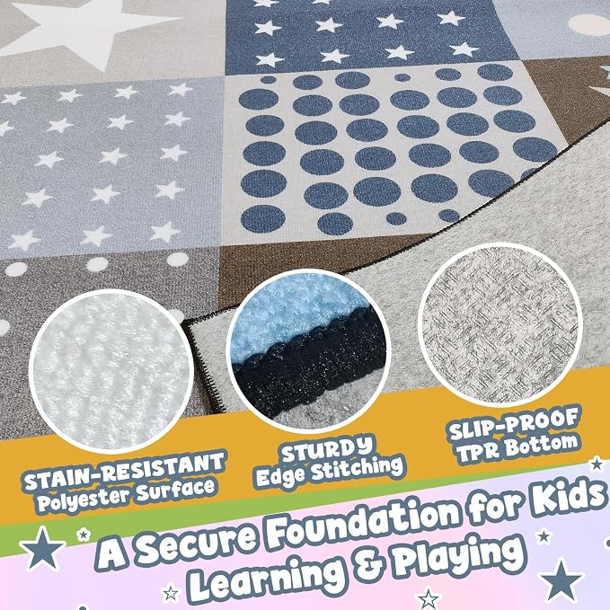 Large Classroom Rug Elementary 8x10, Preschool Teacher Classroom Must Haves - Image 3